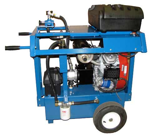 24 Horse Power Gasoline Hydraulic Power Packs